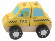 Hope Toys Dřevěné autíčko Taxi - Toy Car