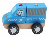 Hope Toys Drevené autíčko Polícia - Auto