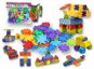 Askato 3D farebné kreatívne bloky 37 ks - 3D puzzle