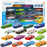 ISO Sada barevných autíček pro děti 16 ks - Toy Car Set