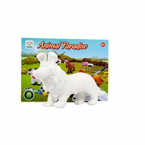 4sleep Animal character dog for colouring - Creative Kit - Main image