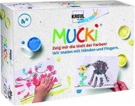 Kreul – Sada Mucki Maľujeme rukou a prstami - Prstové farby