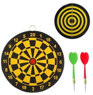 APT Oboustranný terč 24 cm a 2 šipky - Dartboard