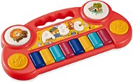 Aga4Kids Detské piano, červené - Detské klávesy
