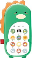 Interaktívna hračka Aga4Kids Detský telefón Dinosaurus, zelený - Interaktivní hračka