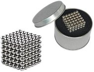 Building Set Neocube Stříbrné magnetické kuličky v dárkové krabičce - Stavebnice