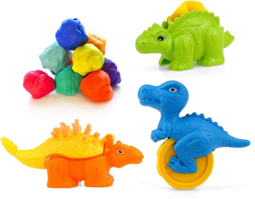 Aga4Kids Gyurma, 10 db + kiegészítők, dinoszauruszok Fő fotó Aga4Kids Gyurma, 10 db + kiegészítők, dinoszauruszok - Gyurma - Fő fotó