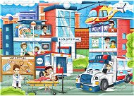 Aga4Kids Dětské puzzle Nemocnice 172 dílků - Jigsaw