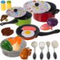 Toy Kitchen Utensils Kruzzel 22405 Sada kuchyňského nádobí pro děti XL 23 dílů - Nádobí do dětské kuchyňky