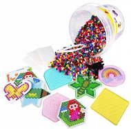 Kruzzel 22423 Zažehlovací korálky sada 5000 ks, box - Perler Beads