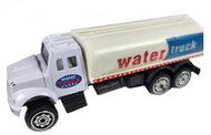 Mikro Trading Car tank water 9,5 cm metal 1:64 free running, white - Toy Car