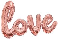Balón foliový LOVE Valentýn / Svatba Rose gold 91 cm - Balloons