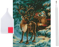 Verk 26087 Diamond painting 5D - Christmas reindeer - Diamond Painting
