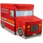 Kruzzel 22489 Box na hračky hasičské auto 53 × 26 × 31,5 cm - Úložný box