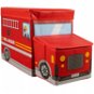 Úložný box Kruzzel 22489 Box na hračky hasičské auto 53 × 26 × 31,5 cm - Úložný box