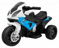 Siva Detský elektrický motocykel BMW S1000RR modrý - Detská elektrická motorka