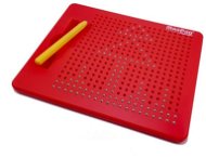 SENZANAKUPY Magnetická kreslící tabulka 380 kuliček červená - Magnetic Drawing Board
