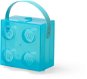 LEGO Box s rukojetí – průsvitná modrá - Úložný box