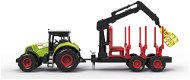 Traktor s přívěsem, se zvukem a světlem, 12,5 × 34,5 cm - Tractor