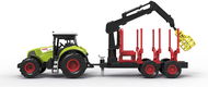 Traktor s přívěsem, se zvukem a světlem, 12,5 × 34,5 cm - Traktor