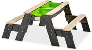 EXIT TOYS Sandpit with cover (water table) Exit - 2 benches - Water Table