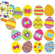 Baker Ross Pěnové samolepky Velikonoční vajíčka AR153 - Kids Stickers