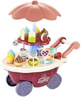 Kruzzel 22733 Dětský zmrzlinový vozík - Thematisches Spielzeugset