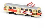 RAPPA Tramvaj Tatra T3 I Love Prague zpětný chod kovová 16cm - Fém makett