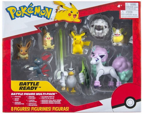 Jazwares Pokémon pack of 8 figures - Figure - Main image