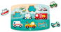 Hape knoflíkové puzzle Záchranná vozidla - Vkládačka