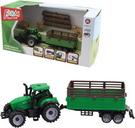 Made Tractor with tractor and accessories 18 × 3,5 × 4 cm - Tractor
