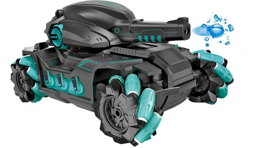 Made RC Tank 28 × 18 × 16 cm, water bombs - RC Tank - Main image