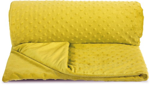 4sleep Blanket MIinky collection 110 × 140 01 yellow - Blanket - Main image