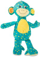 Axiom Brewery Baby stuffed animal Byba trio collection Monkey turquoise with polka dots, 31 cm - Soft Toy