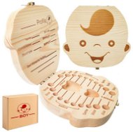 ALUM Krabička na zoubky pro kluky - Wooden Box