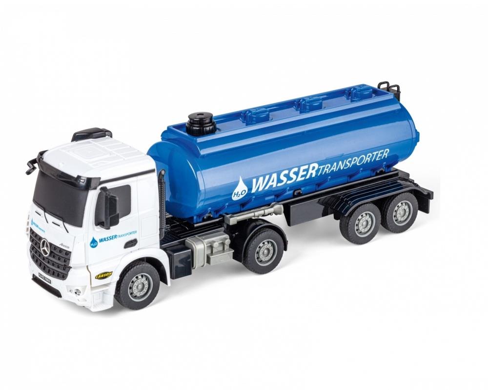 Carson Mercedes-Benz Arocs tartálykocsi 1:26 RTR készlet