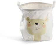 Zeller Dětský úložný box, plátěný, medvídek, 30 × 30 cm - Úložný box