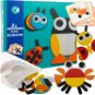 Kruzzel 22426 Dřevěná vkládačka pro děti zvířátka 49 dílů - Educational Toy
