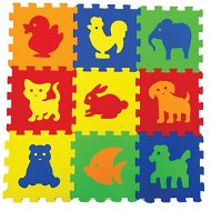 Siva Pěnové puzzle pro děti - zvířata - Foam Puzzle