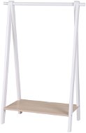 DOCHTMANN Detský vešiak na oblečenie, biely 70 × 38 × 100 cm - Detský nábytok