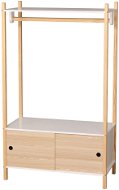 DOCHTMANN Montessori dětská otevřená skříň 80 x 136 x 40 cm - Játék bútor