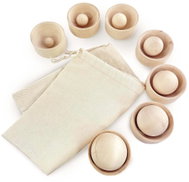 ULANIK Wooden cups and balls - Montessori Toy