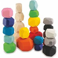ULANIK Dřevěné kameny - Montessori hračka