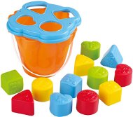 Playgo Košík vkládačka 15 ks - Puzzle