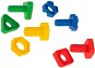 MG Montessori Screws šrouby 30ks, barevné - Nuts and Bolts Set