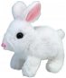 Leventi Interaktivní plyšový králíček, bílý - Soft Toy