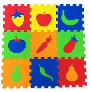 Siva Penové puzzle pro deti – ovocie - Penové puzzle