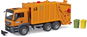 Bruder 03760 Popelářské auto MAN TGS oranžové - Auto