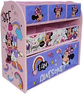 Disney Dřevěný organizér na hračky Minnie mouse - Úložný box