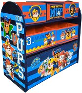 Nickelodeon Dřevěný organizér na hračky Tlapková patrola - Úložný box